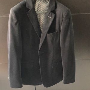 Isaac Mizrahi blk Velvet Jacket